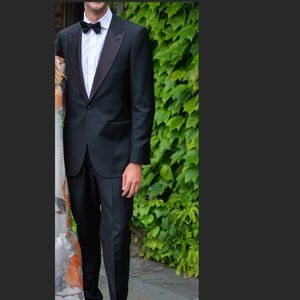 Emporio Armani Tux, Black, Size 52